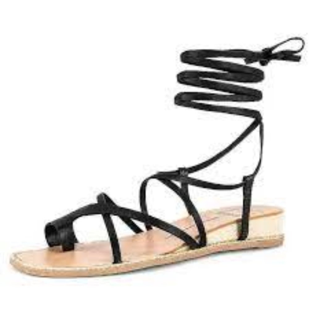 NWT NIB Dolce Vita Patli Sandal in Black